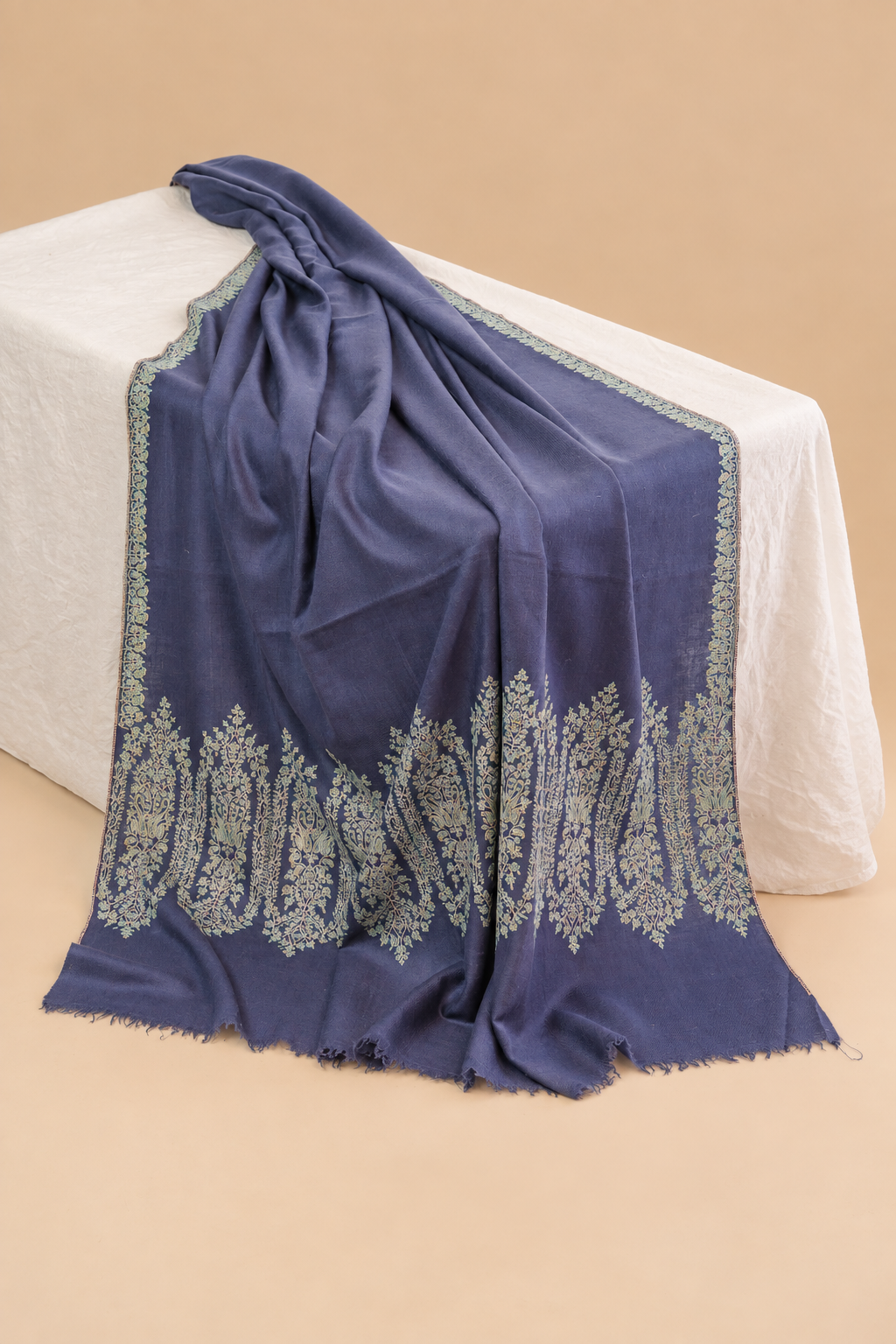 Indigo Paldar Shawl