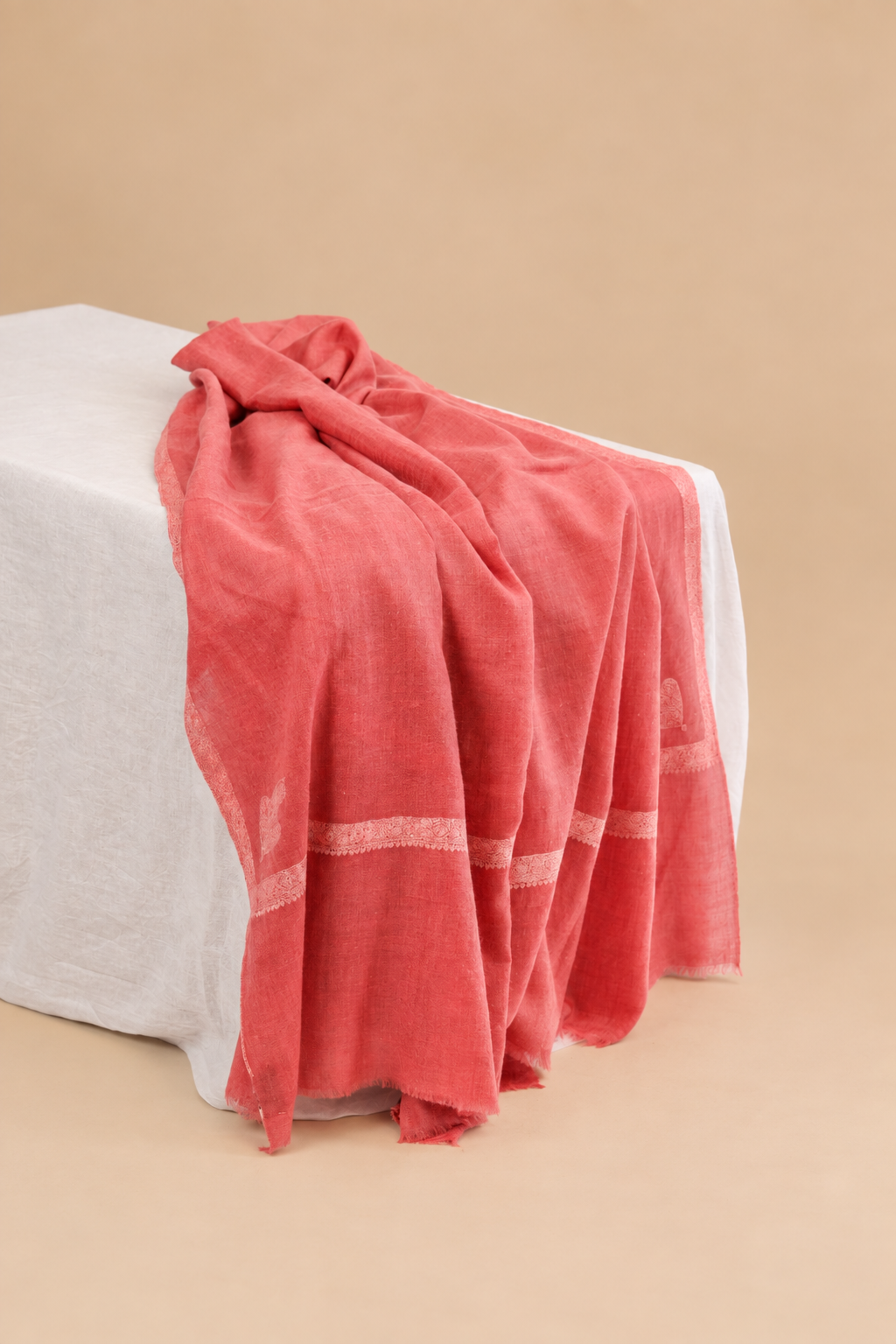 Blush Hashidar Shawl
