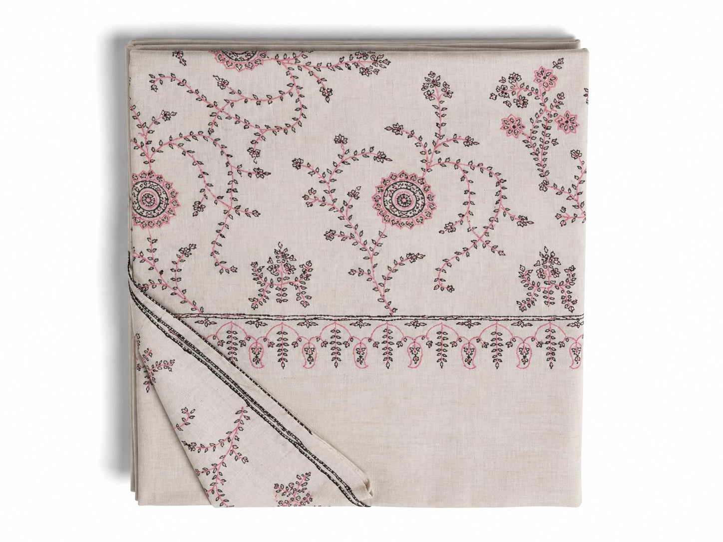 Blush Jaal Shawl