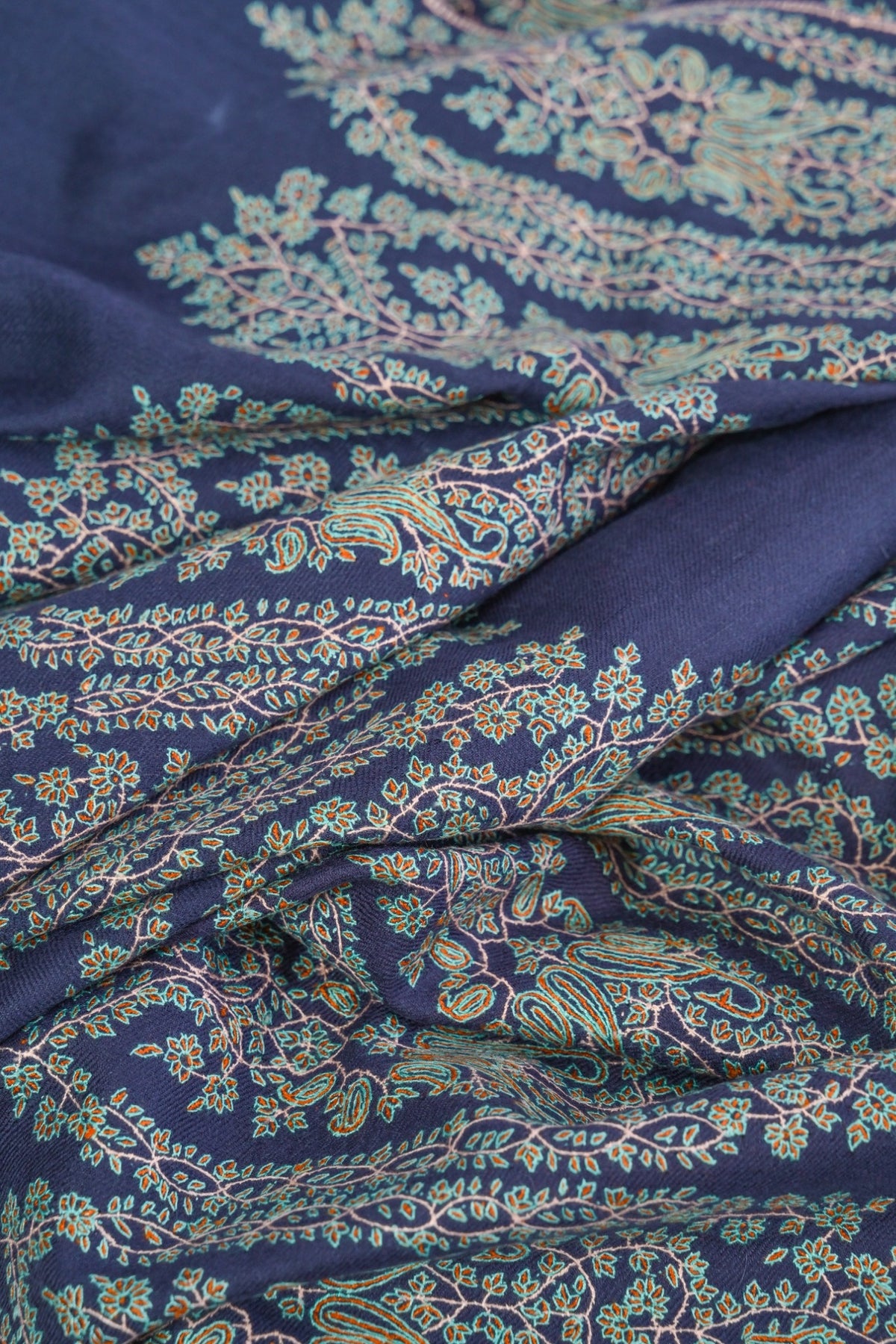 Indigo Paldar Shawl