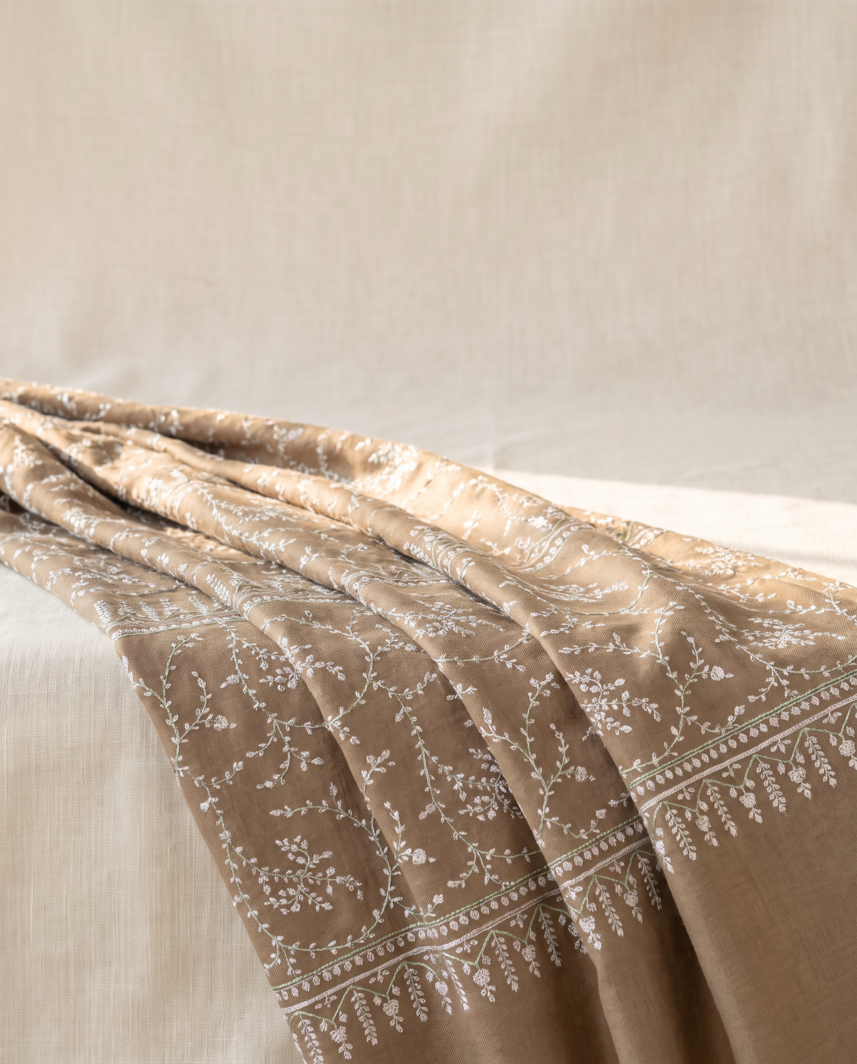 Olive Jaali Shawl